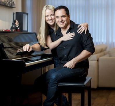 Juliana Serbeto with her ex-husband Daniel Boaventura